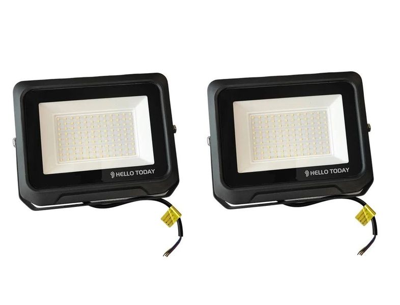 HELLO TODAY 50W LED Flood Light 2pcs