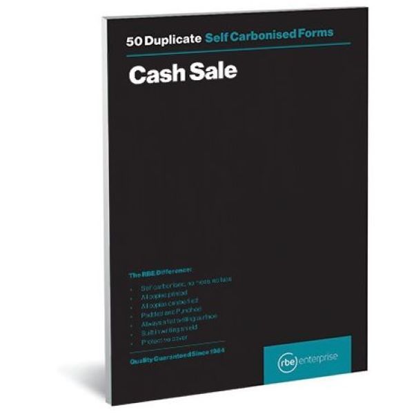Cash Sale Duplicate Pad A5