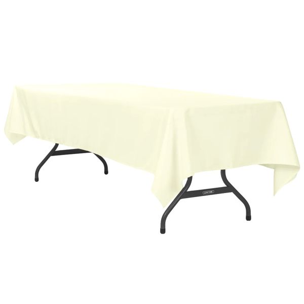 Ivory Tablecloth - 2.5x1.5m