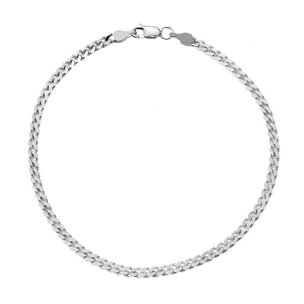 Silverbird 925 Sterling Silver 3mm Curb Bracelet