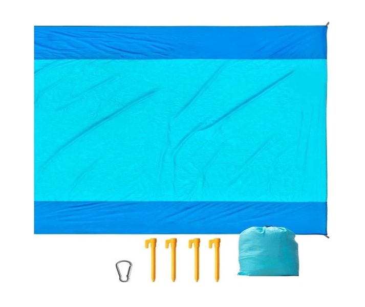 Camping &amp; Beach Blanket Blue