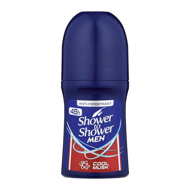Shower to Shower Men Roll-on 50ml Cool Musk