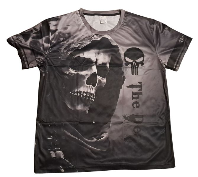 Halloween Fashion 3D Skull Graphic T-Shirt