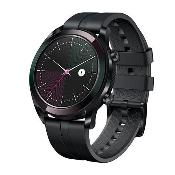 Huawei Watch GT Black Stainless Steel Black Strap - 42mm