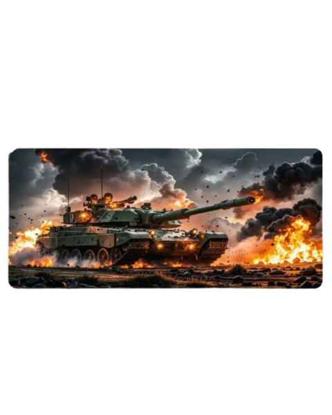 Aob Non-Slip Extra Large Combat Scene Gaming and Office Mouse Pad