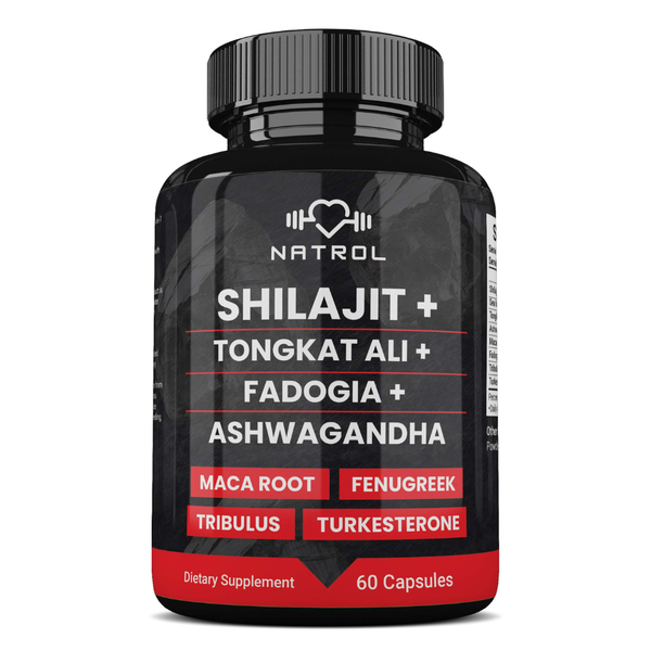 Shilajit + Tongkat Ali + Fadogia + Ashwagandha