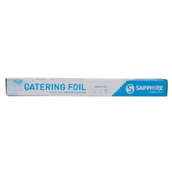 Sapphire Lightweight Aluminium Foil - 70m x 440mm - Pack of 3