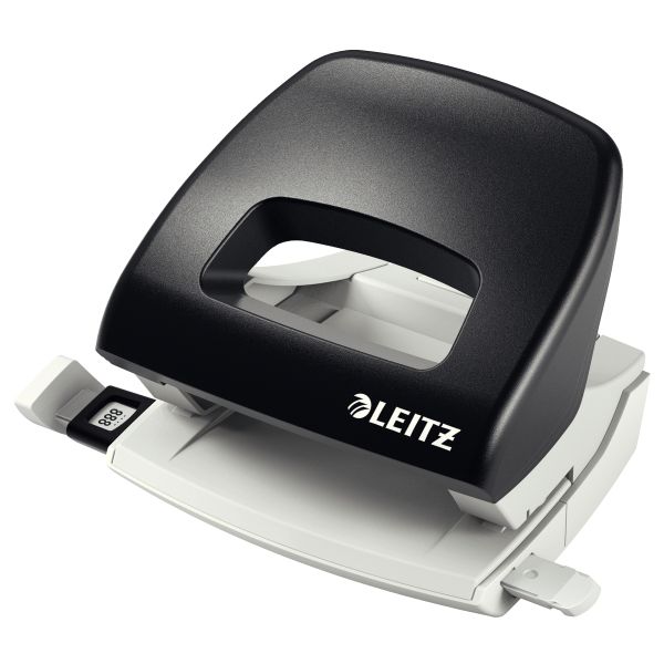 Leitz 5038 NeXXt 2-hole Punch, 16 sheets, Black