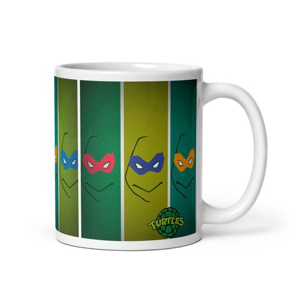 Imaging Architects Teenage Mutant Ninja TMT V01 White glossy mug