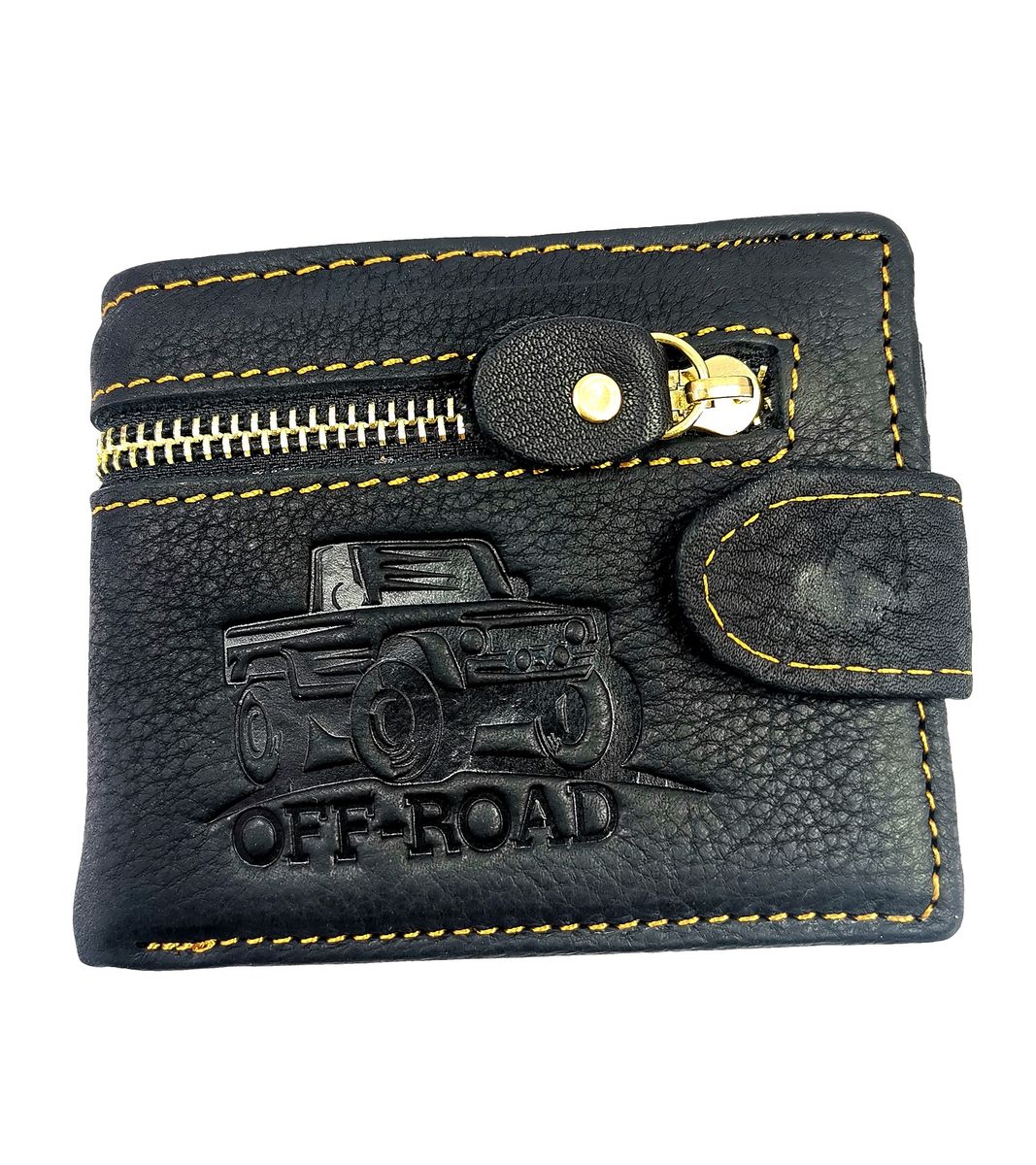 Men's Wallet Genuine Leather Black 861-11 | Shop Today. Get it Tomorrow ...