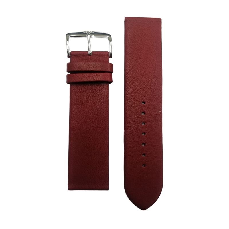 Red Calf Leather Watch Strap - 18mm | Shop Today. Get it Tomorrow ...