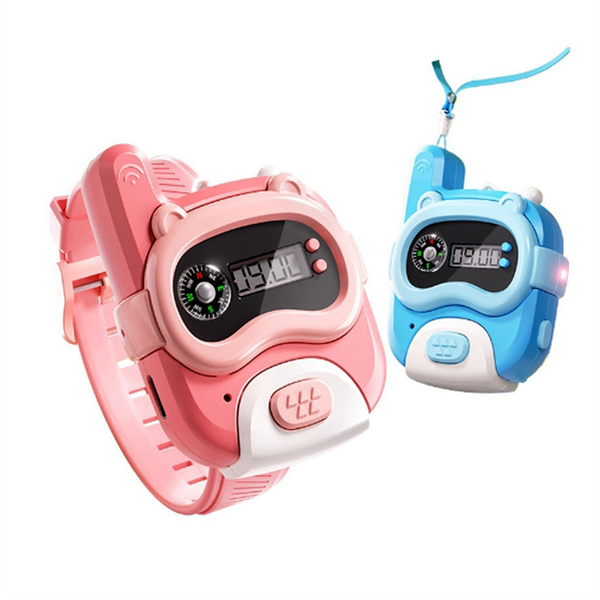 Walkie Talkie Children 800M Mini Watch Compass USB Charging