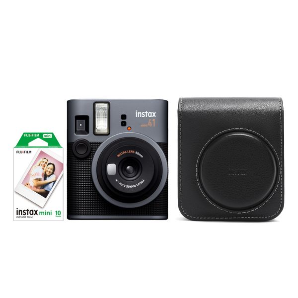 INSTAX Mini 41 Camera Bundle (camera / case / film)