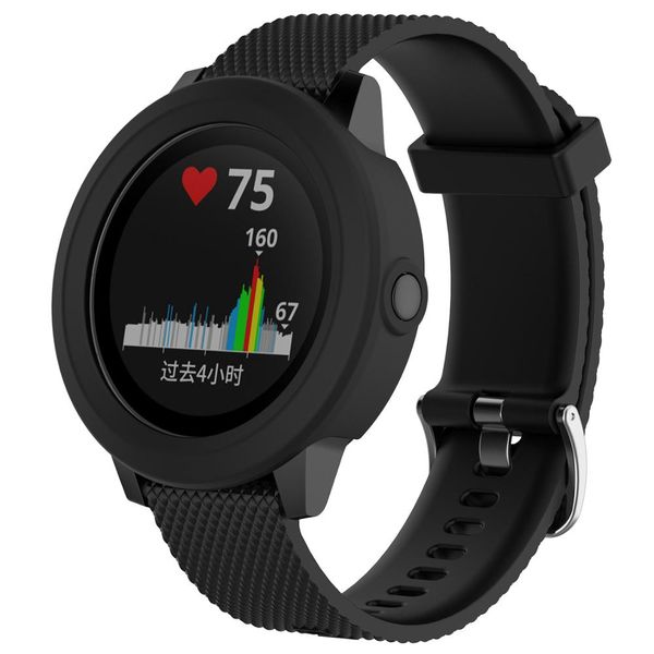TinoTech Garmin Vivoactive 3 Silicone Soft Case - Black