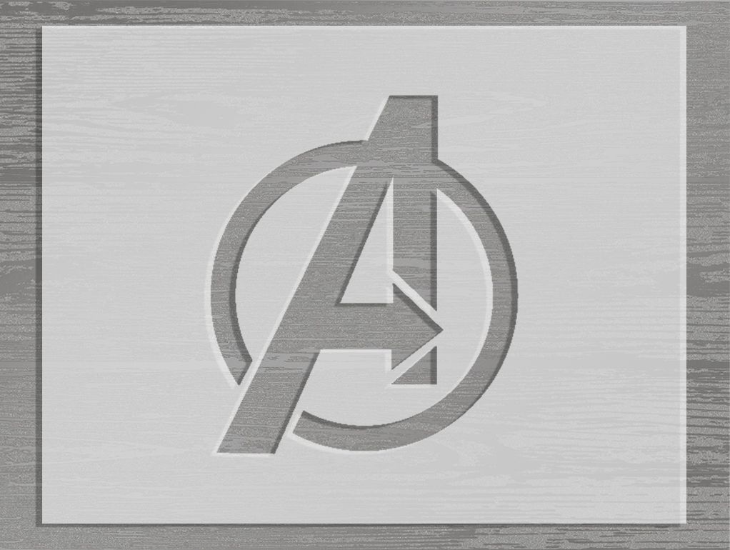 Imaging Architects Avengers Stencil A4 | Shop Today. Get it Tomorrow ...