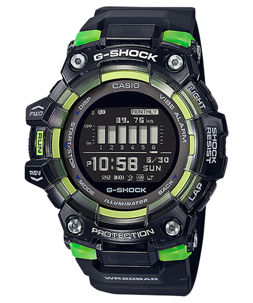 G-Shock Mens 200m Bluetooth Sports - GBD-100SM-1DR