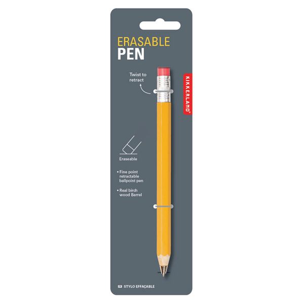 kikkerland Erasable Pen