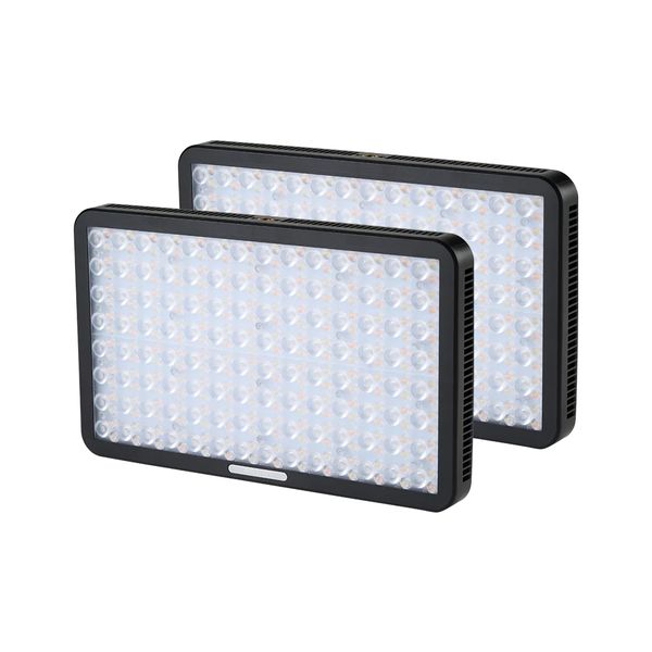 amaran Pano 60c Dual Light Kit, with Stands and Kit Carry Bag