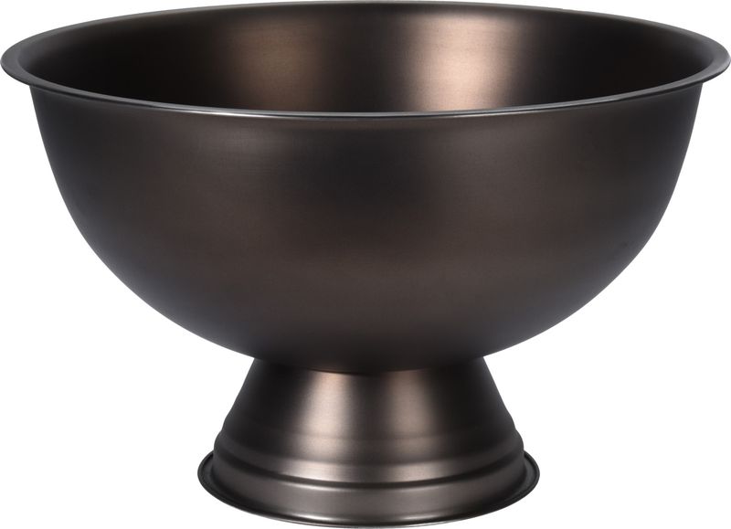 Punch Bowl 40 x 24cm Stainless Steel Matt Black