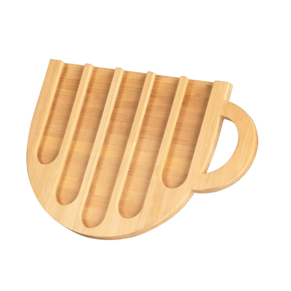 Bamboo Wall-Mount Coffee Pod - Capsule Holder
