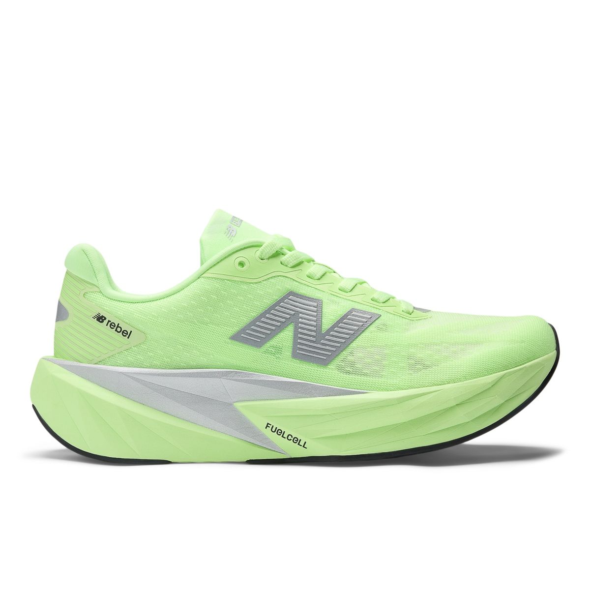 New Balance Men's FuelCell Rebel v5 Road Running Shoes - Mint Flash