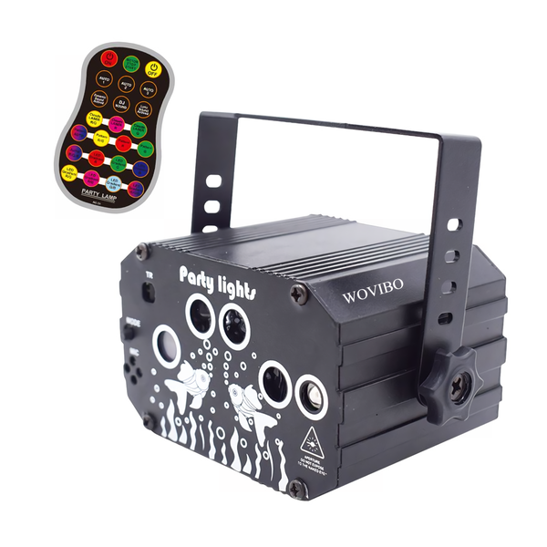 WOVIBO DJ Disco Party Laser Light,LED Strobe Stage Laser Light
