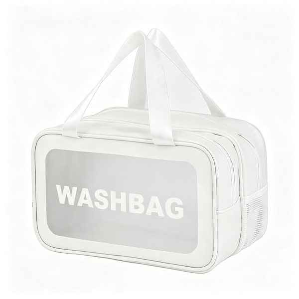 Portable Waterproof Cosmetic Bag, Large Capacity Toiletry Bag
