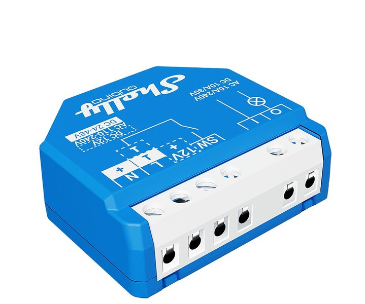 Shelly Wave 1 Smart Z-Wave Switch With Dry Contacts