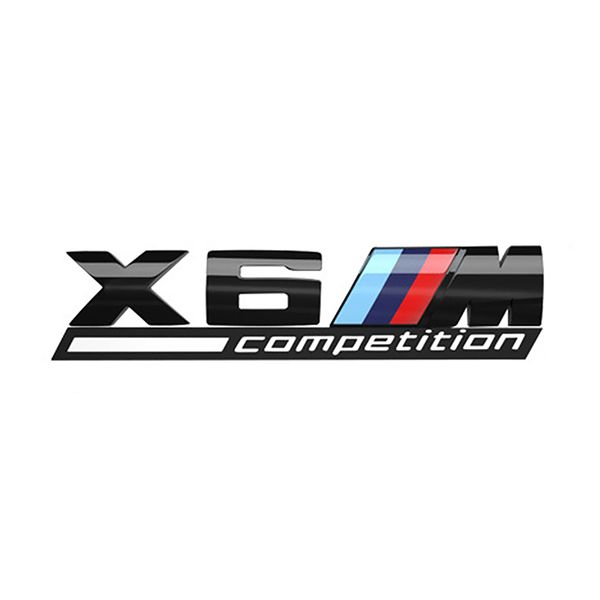 BMW X6 Competition Badge