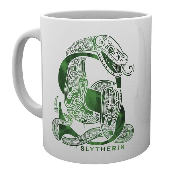 Harry Potter - Slytherin Monogram Mug