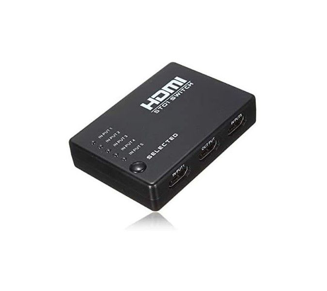 HDMI Switch Switcher Selector Splitter Hub Box Remote 1080p for HDTV