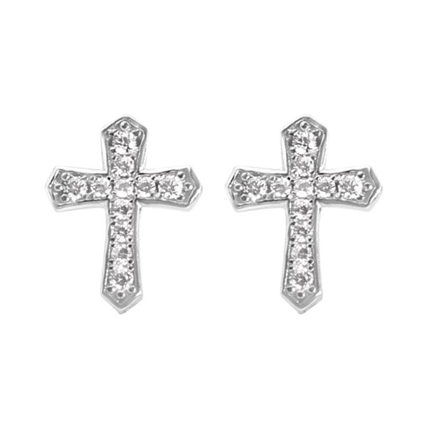 Full Cross-Stud Earring for Women Trend Korean