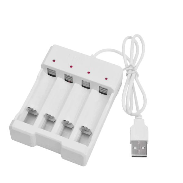 AA and AAA Battery Charger, 4 Slots, Short Circuit Protection B3582