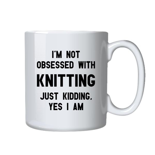 Knitting Coffee Mug - Best Knitting Gift Idea For Birthday or Christmas