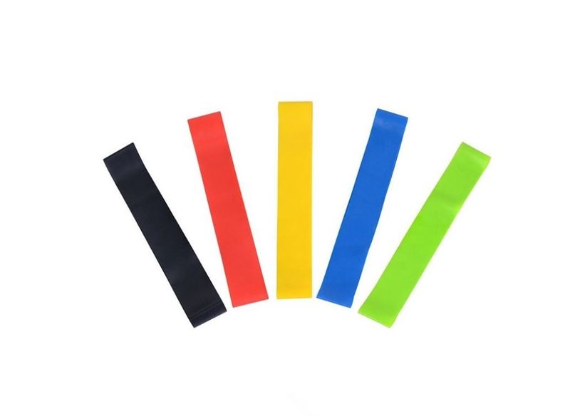 Exercise Resistance Bands Set of 5 - Twin Pack