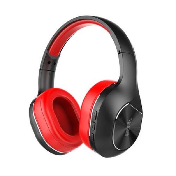 iMix Red Bluetooth &amp; Cored DJ Headphones (BT-8032-R)