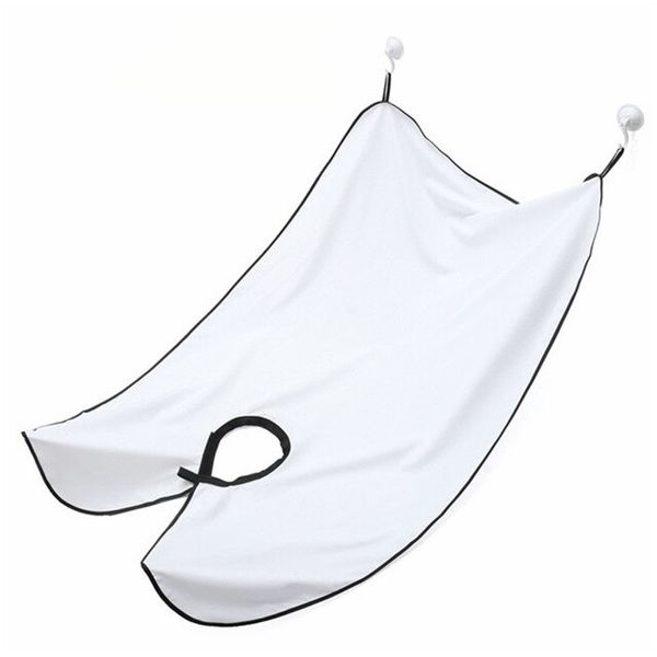 Beard Apron Shaving And Trimmer Catcher - White
