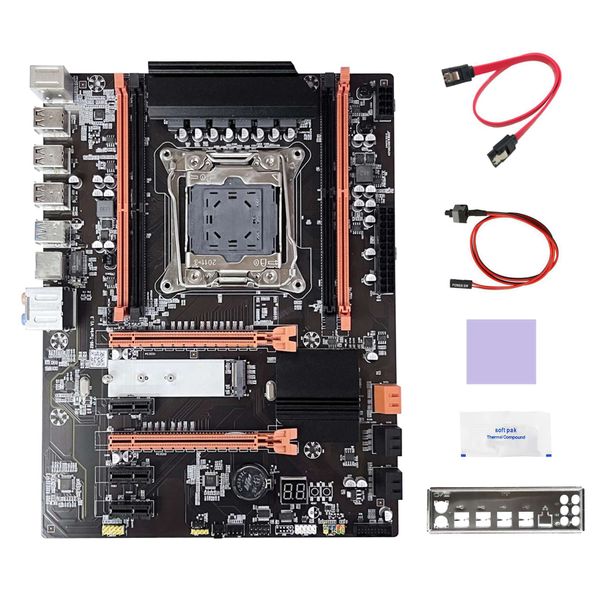X99 Motherboard Lga2011 V3 M 2 Nvme Ngff Support Ddr4 4x16G