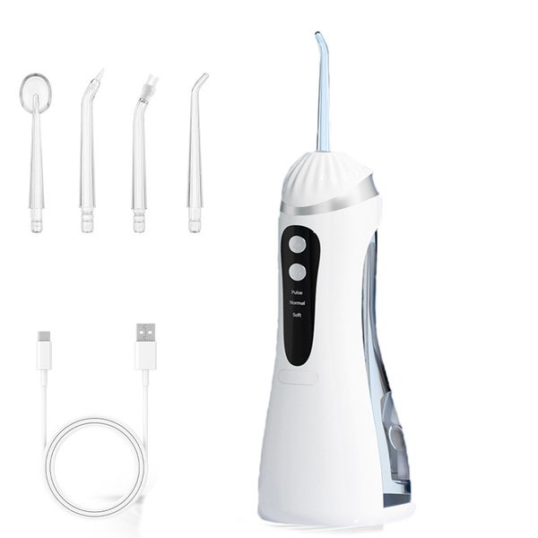 Water Dental Flosser Teeth Pick Cordless Portable 3 Modes Rechargeable