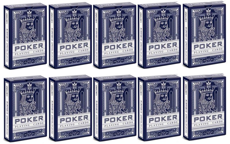 Deli Traditional Poker Playing Cards - 10 Pack - 9635