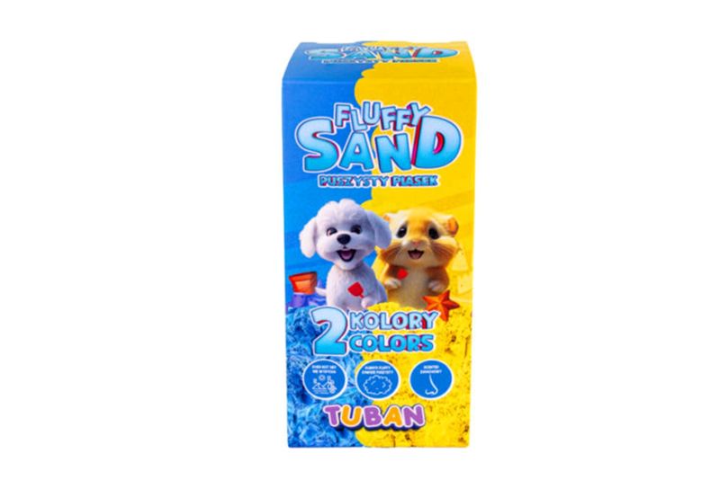 Tuban Set Fluffy Sand - Blue and Yellow 2 x 70G