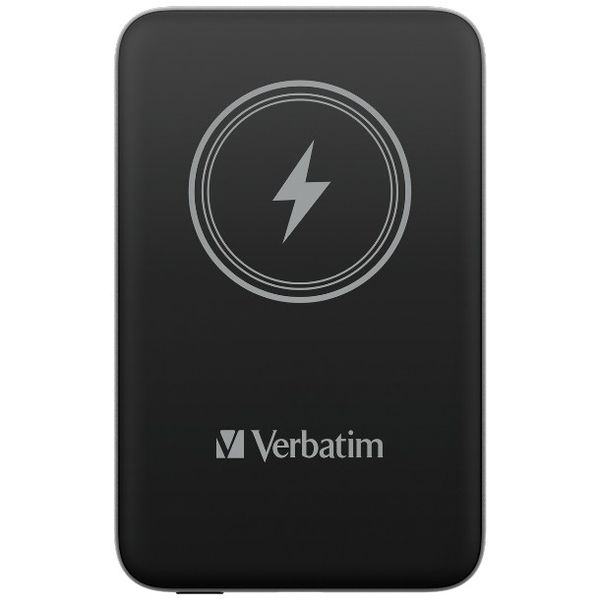 Verbatim Charge N Go Magnetic Wireless Power Bank 10000 Black