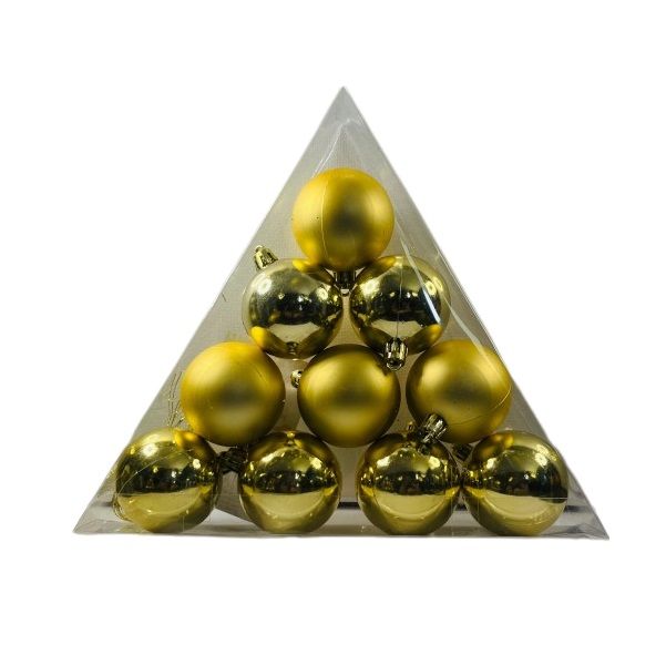 Christmas Tree Baubles - Christmas Balls 5cm (10 Piece)