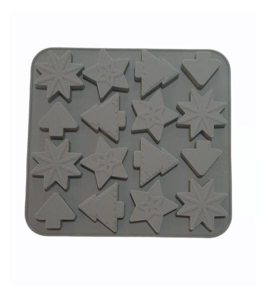 Silicone Mould (Xmas Shapes)