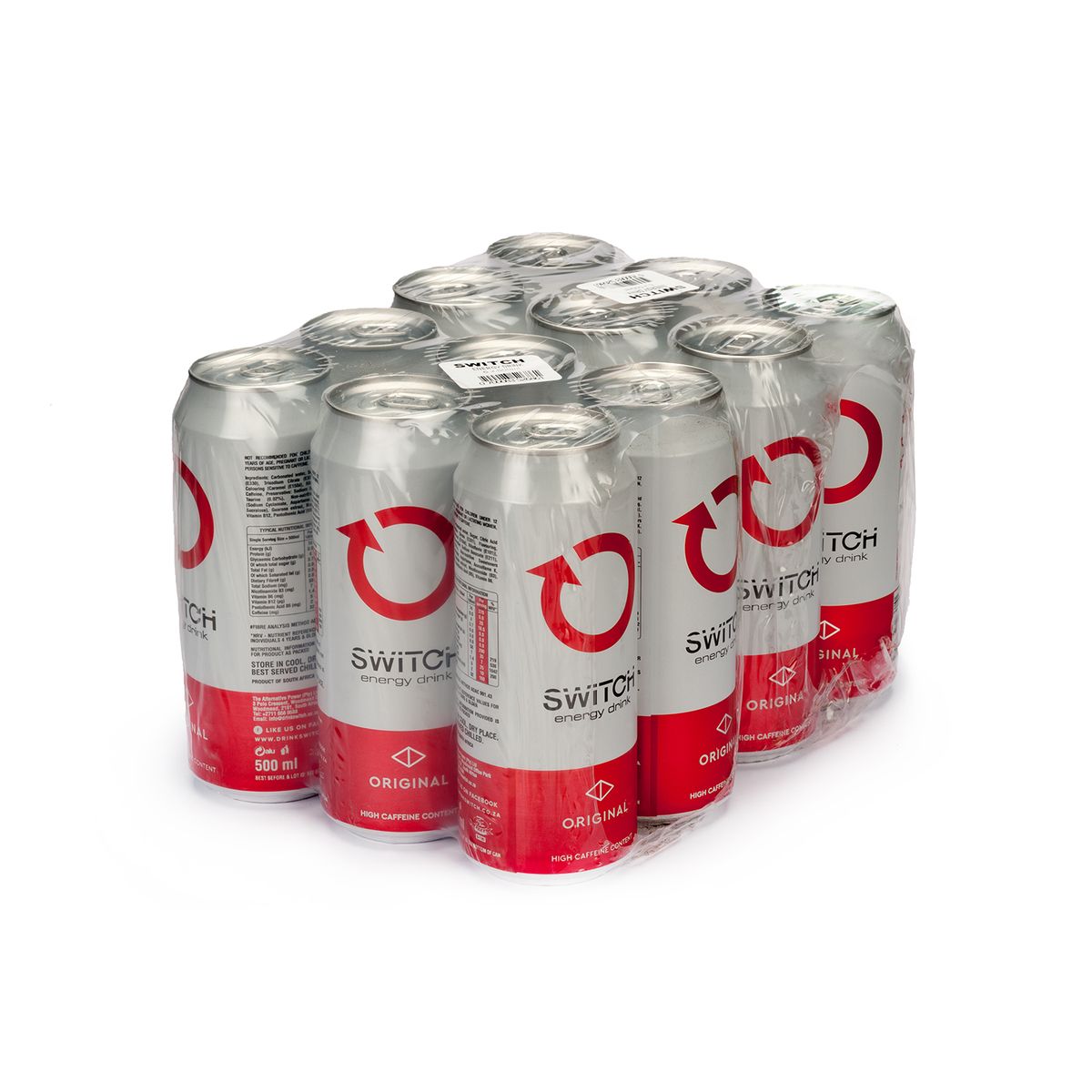 Switch Original Energy Drink 500ml - 12 Cans | Shop Today. Get it ...