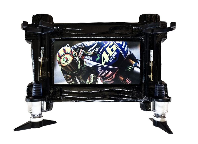 Rossi Flying 2 Optic Liquor Dispenser - Black