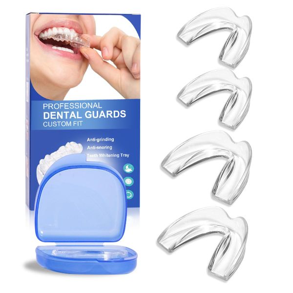 4 Pack Mouth Guard for Grinding Teeth at Night