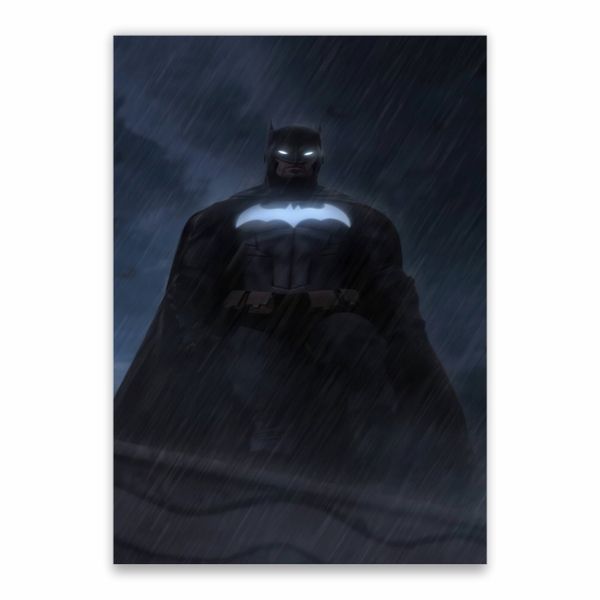 The Batman White Eyes Poster - A1