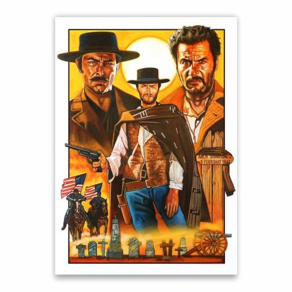 Clint Eastwood Movie Poster - A1