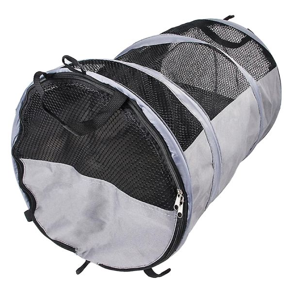 Pet Foldable Car Carrier Transport Travel Tent Bag - Black